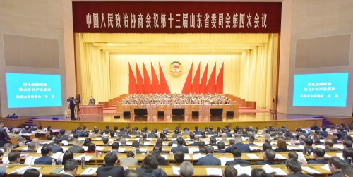 省政协常委、pg电子游戏集团董事长王兆连出席山东省政协十三届四次会议